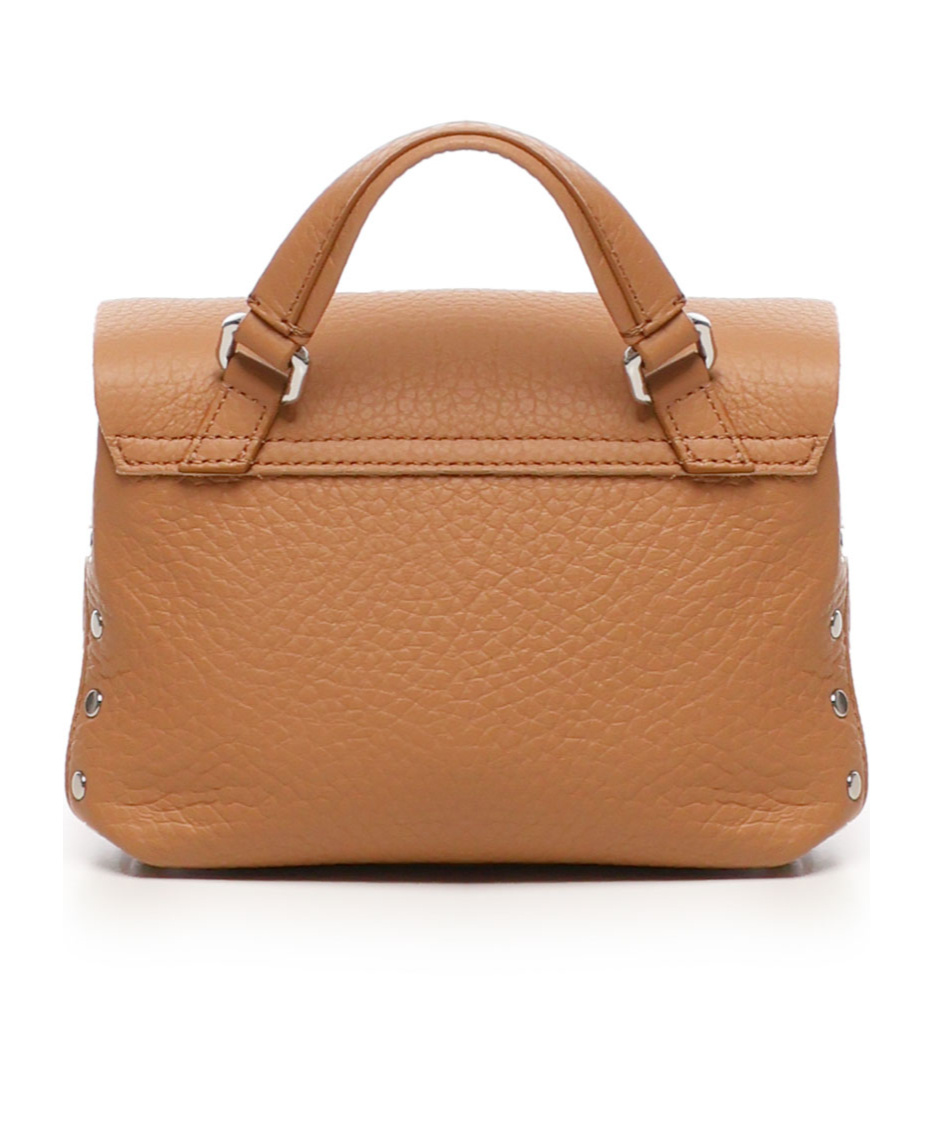 Shop Zanellato Flip Shoulder Bag In Brown