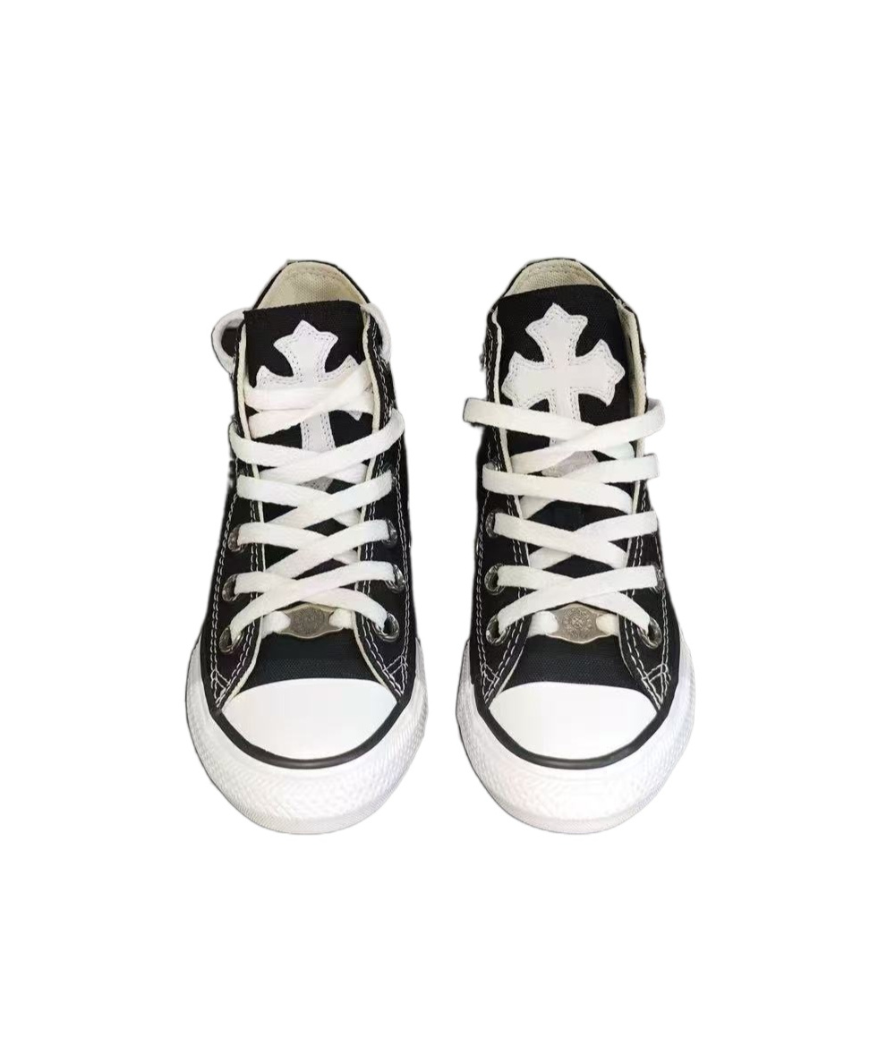 Chrome Hearts Lace-up Sneakers In White