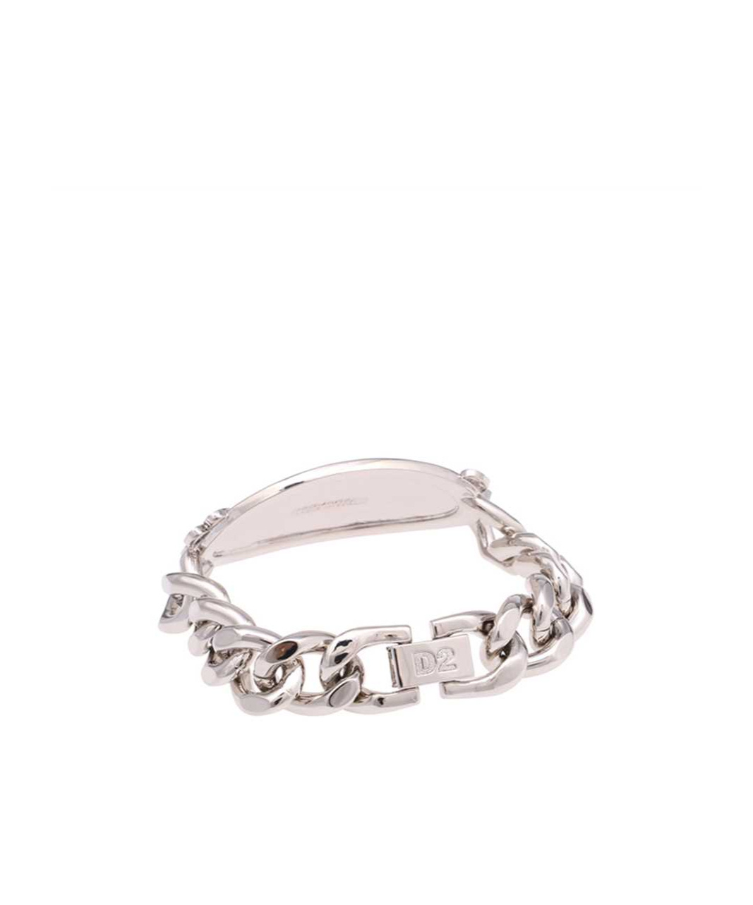 Shop Dsquared2 Logo-engraved Chain Bracelet In White
