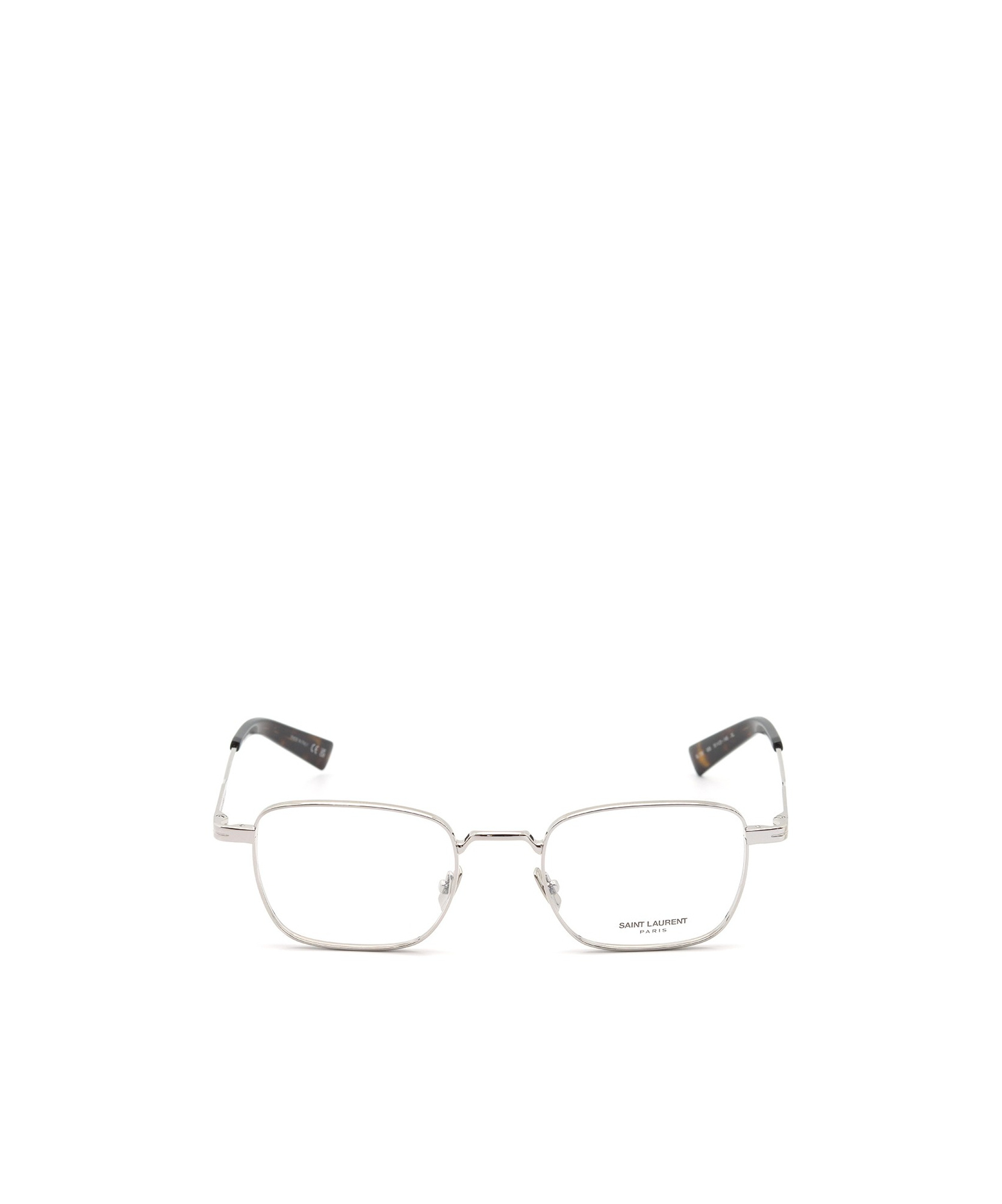 Saint Laurent Logo Flat Mirror In White