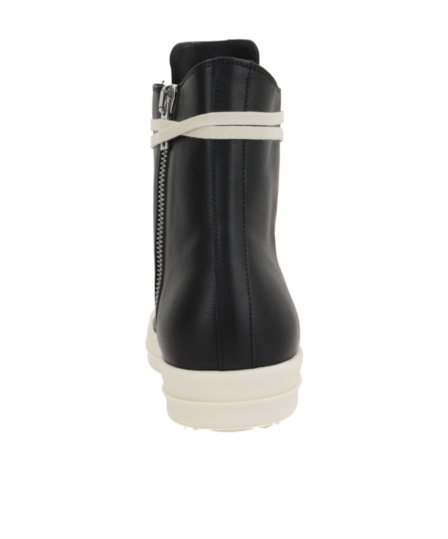 Rick Owens Black Hollywood Mega Bumper Sneakers In Black