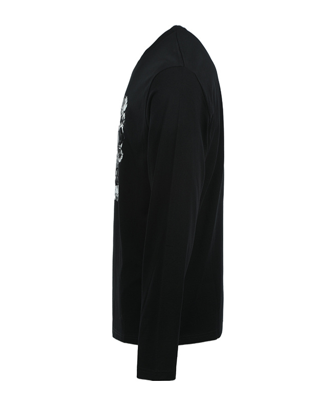 Alexander Mcqueen Long-sleeved T-shirt In Black
