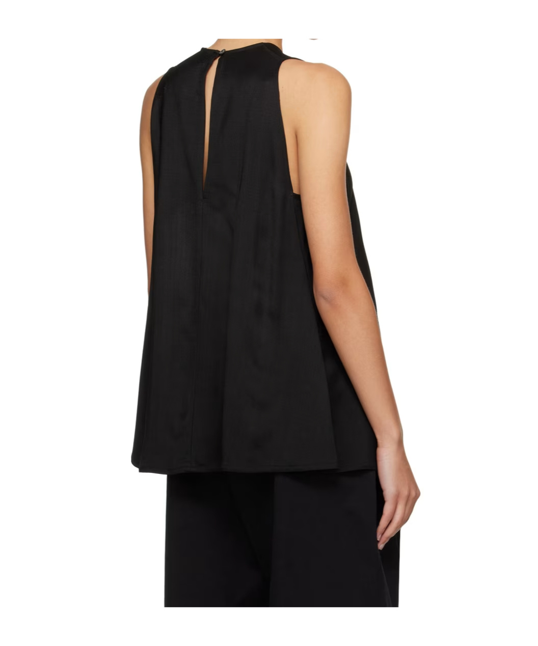 Studio Nicholson Forres Sleeveless Blouse In Black