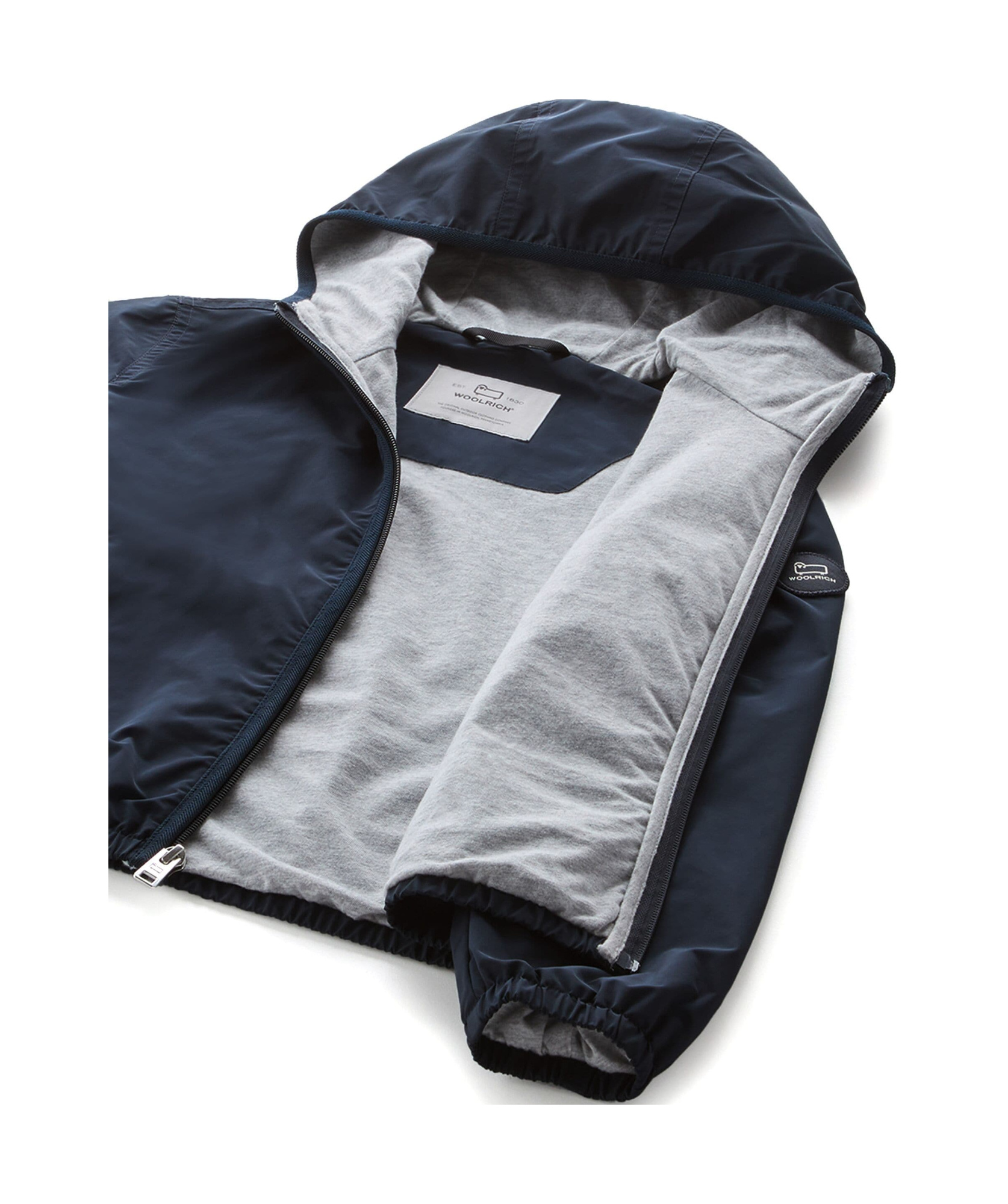 Woolrich Ryker Hooded Jacket In Black