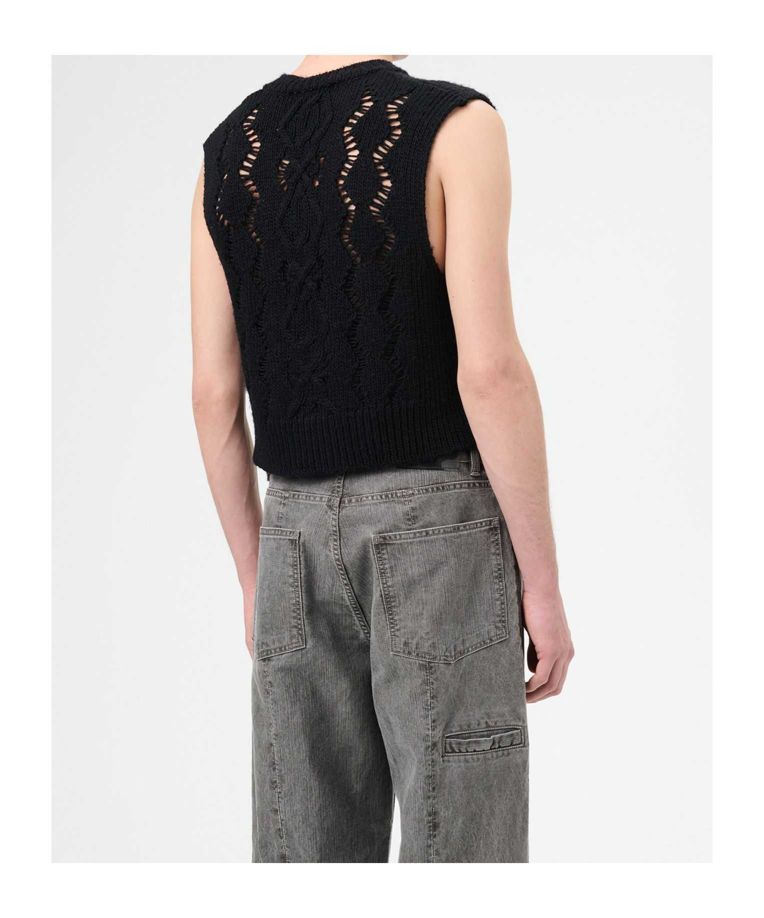 OUR LEGACY OUR LEGACY CABLE MICHIGAN TANK TOP