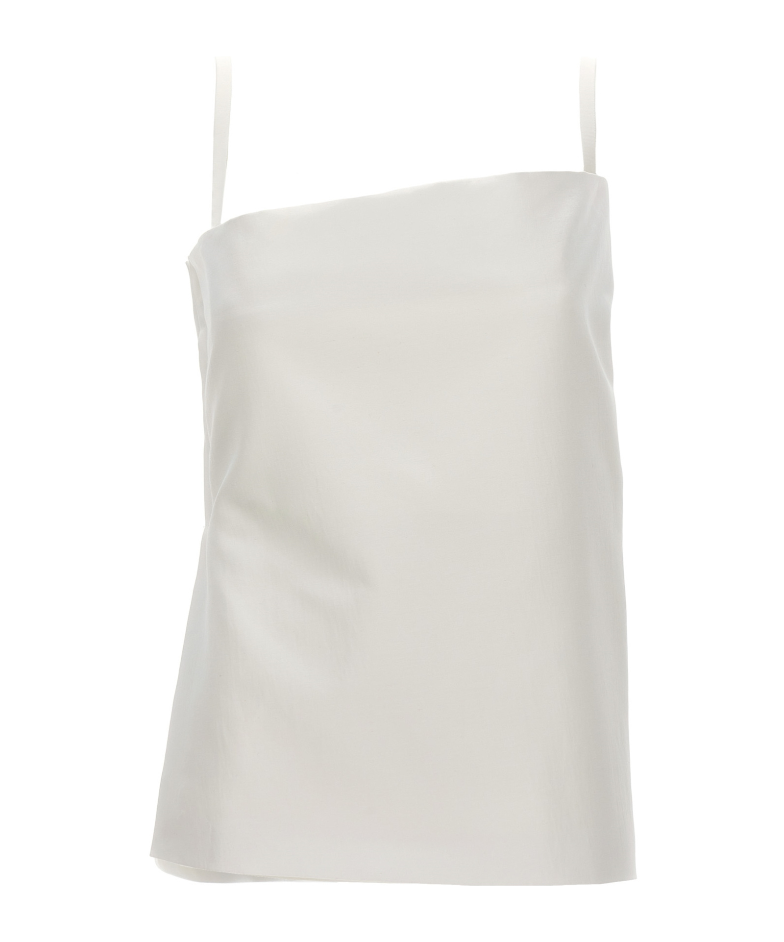 Sportmax White Adda Bustier Top In White