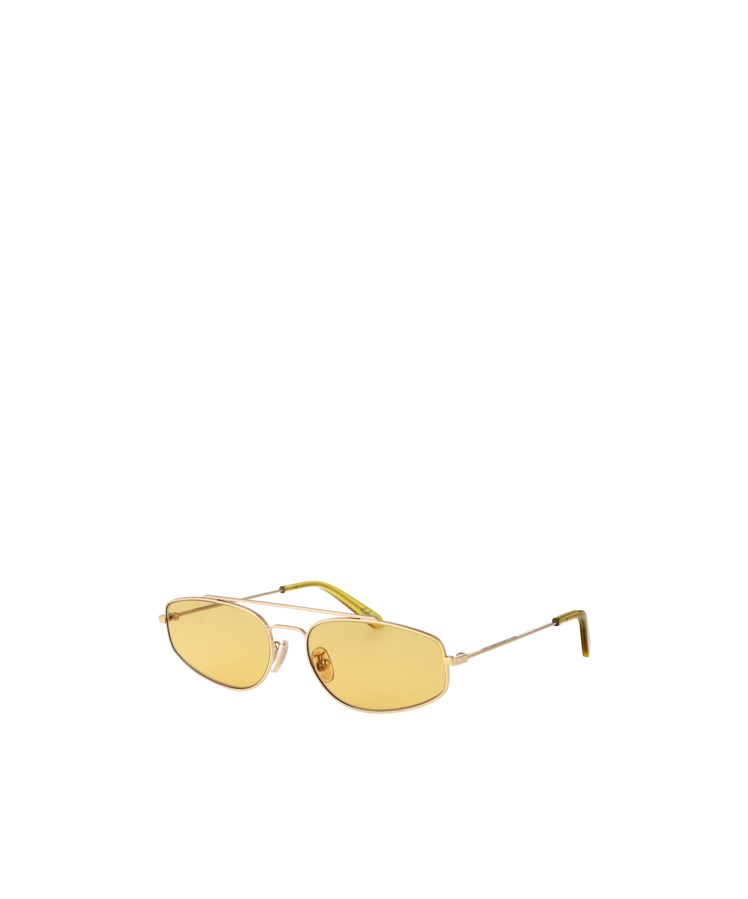 Retrosuperfuture Geometric Frame Sunglasses In Yellow