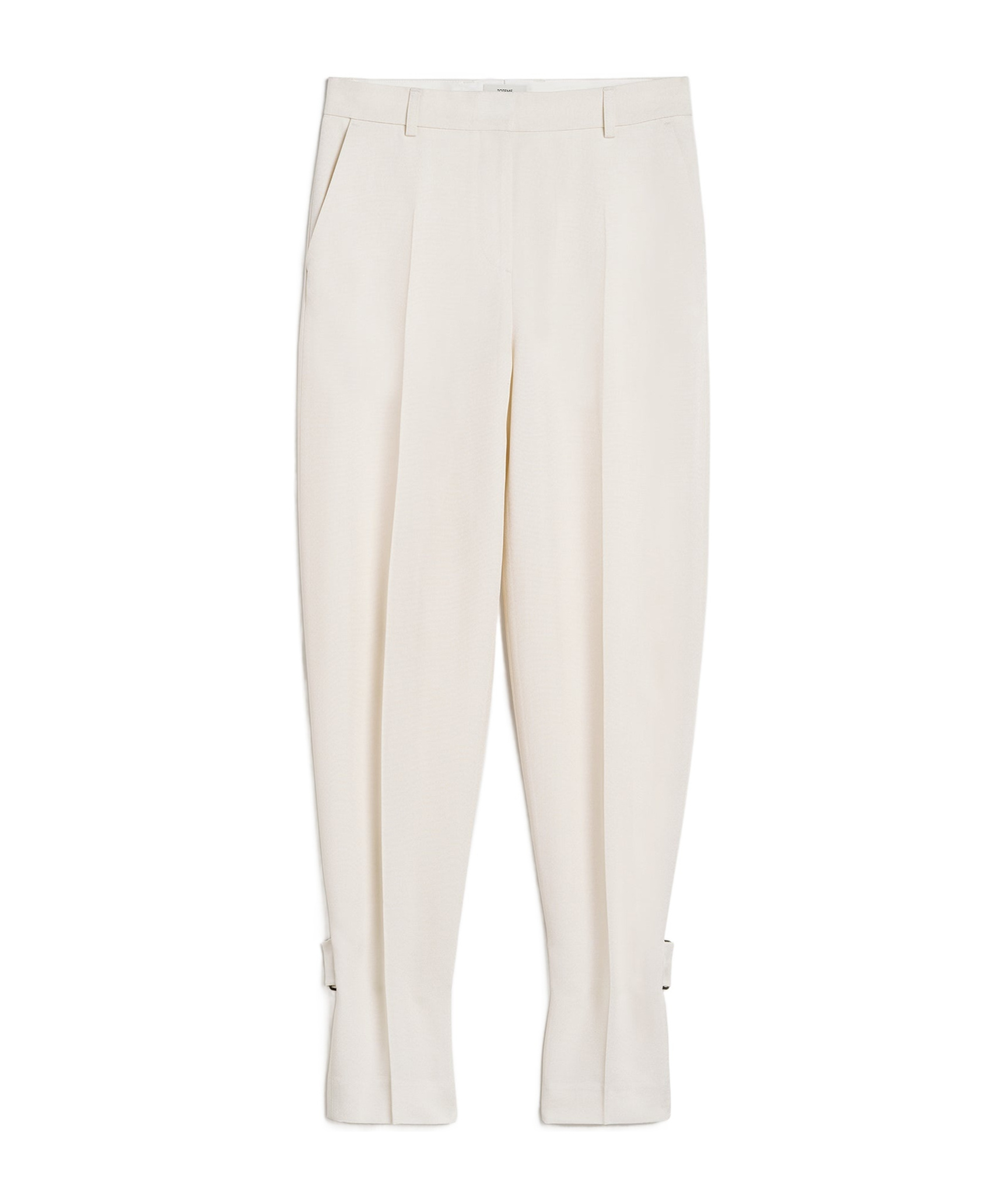 Totême Tapered Trousers In White