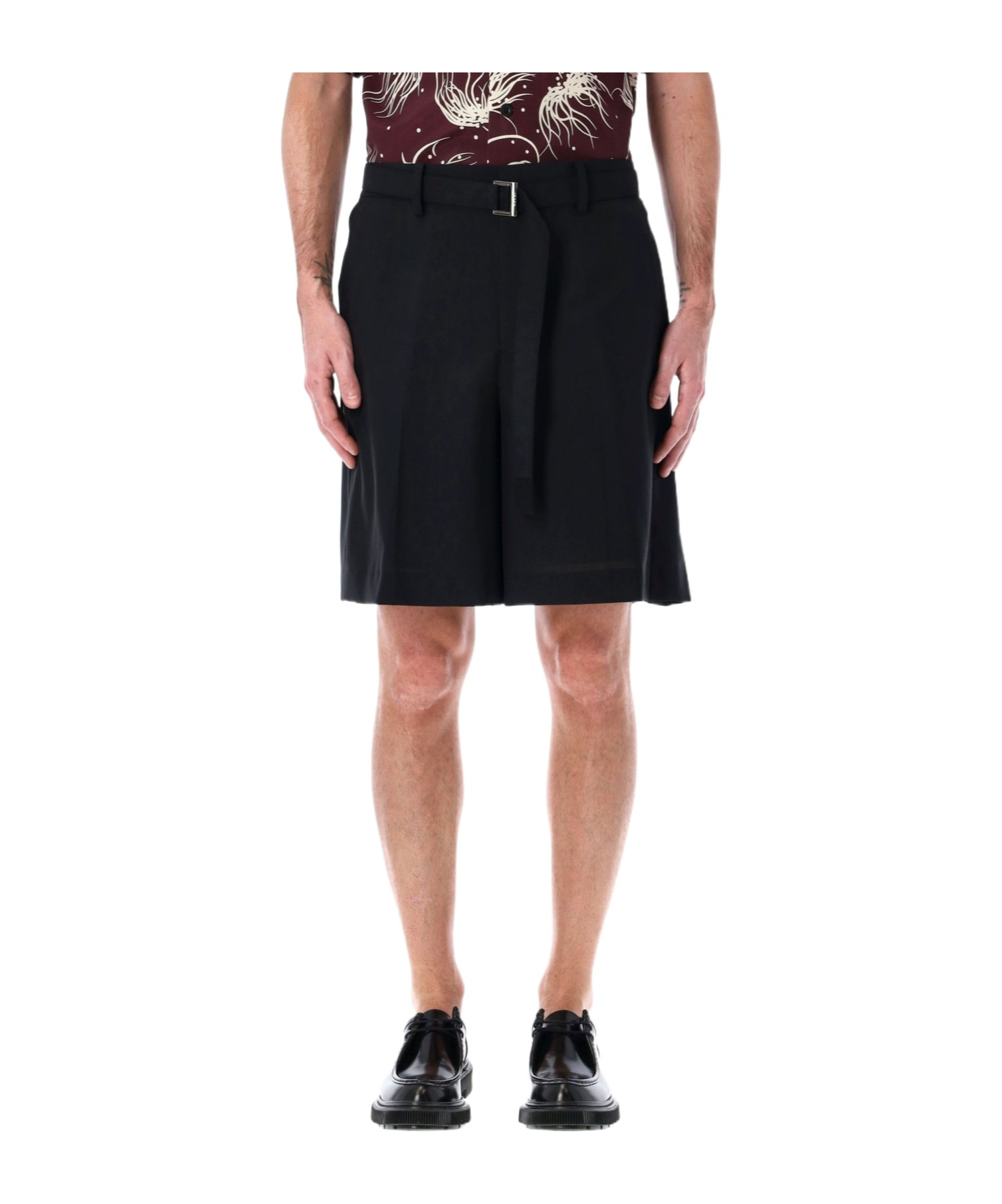 Sacai Shorts In Black
