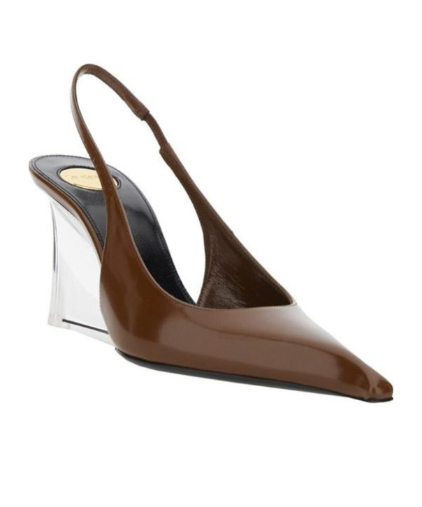 Shop Saint Laurent 80mm Miller Pumps