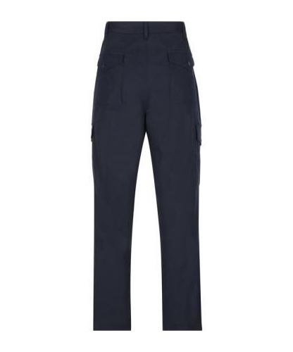 Moncler Drawstring Gabardine Jogging Pants In Blue