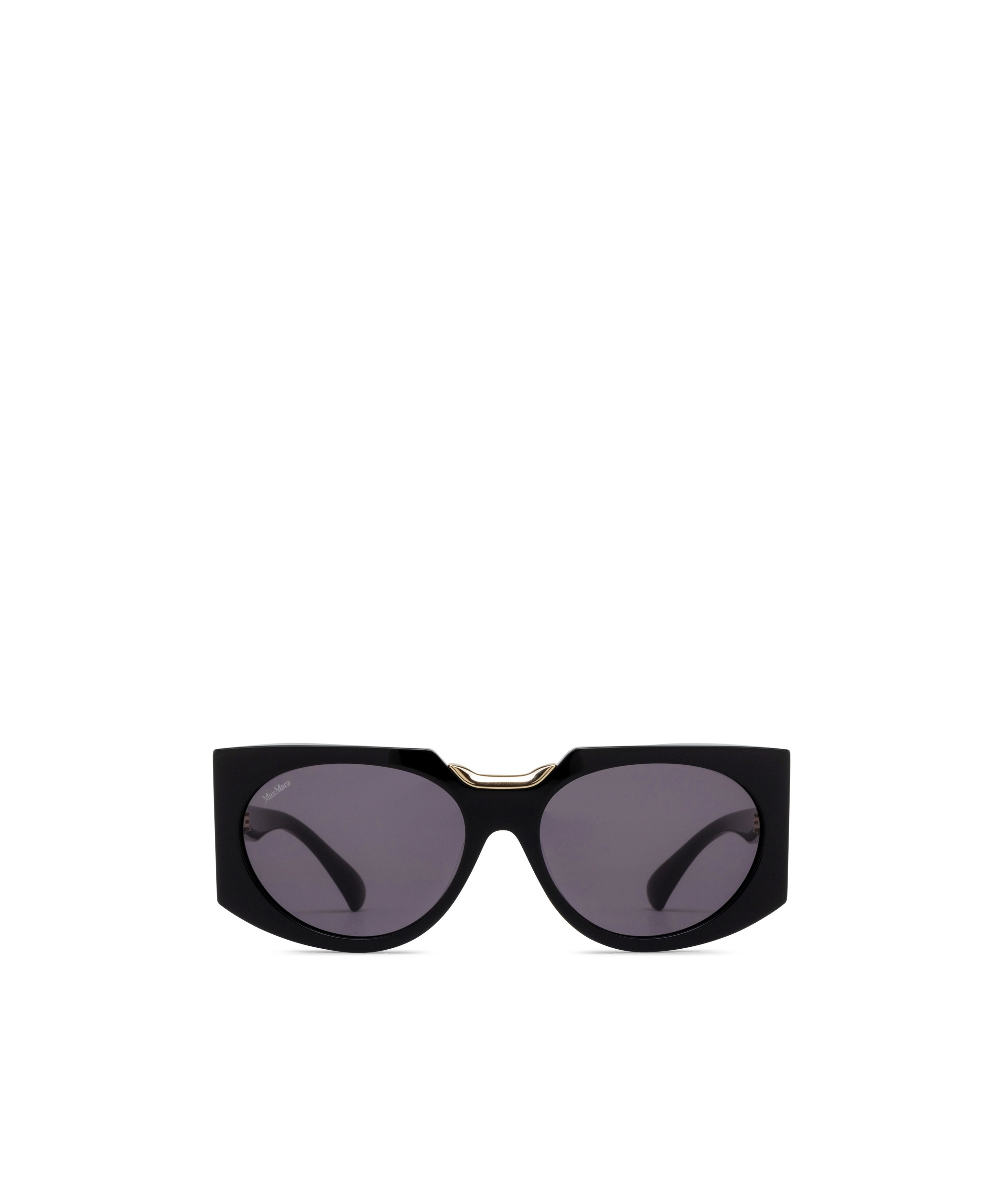 Shop Max Mara Oval Frame Sunglasses