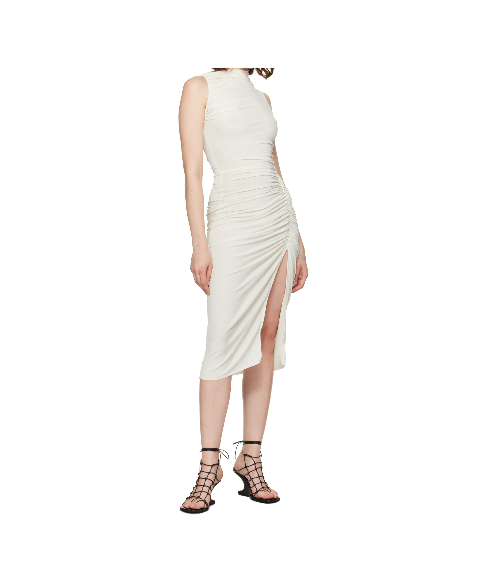 Rick Owens Svita Dress In White