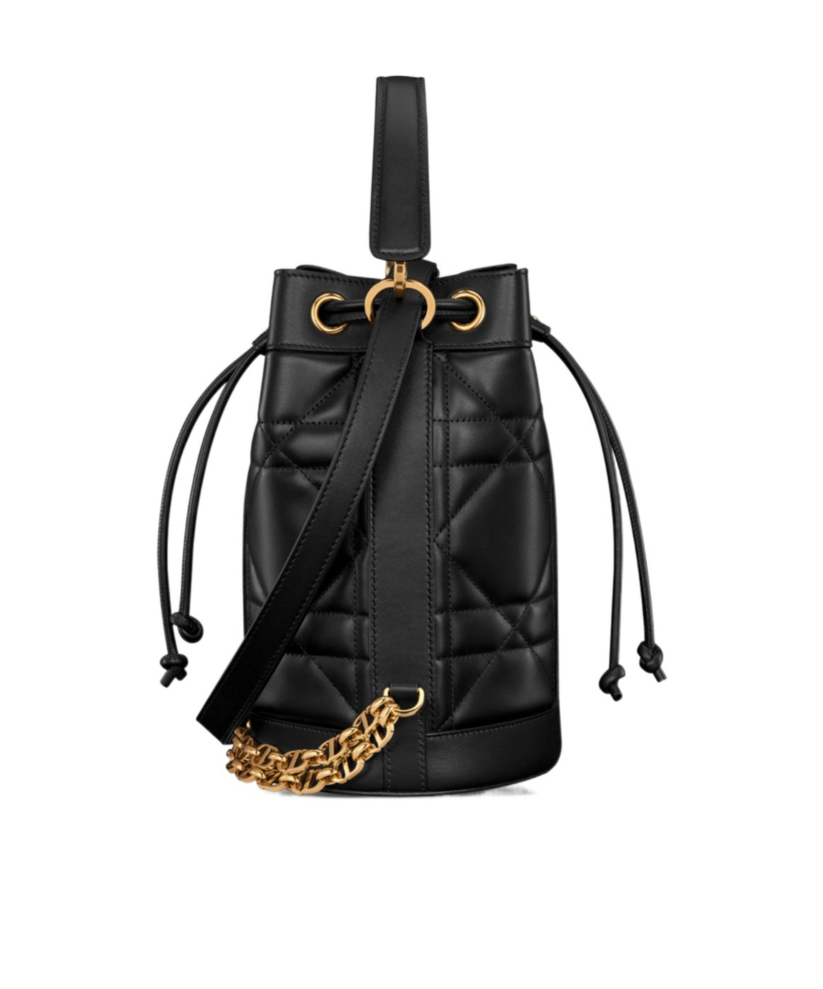 Dior Leather Backpack In Black