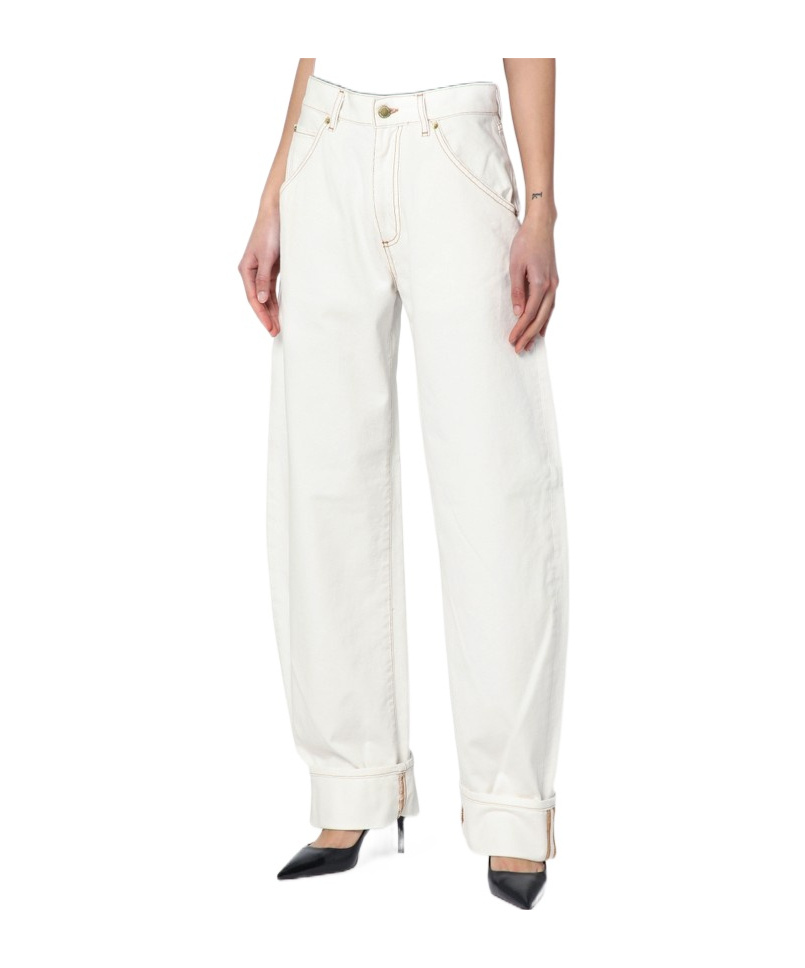 Darkpark Khris Balloon Jeans In White
