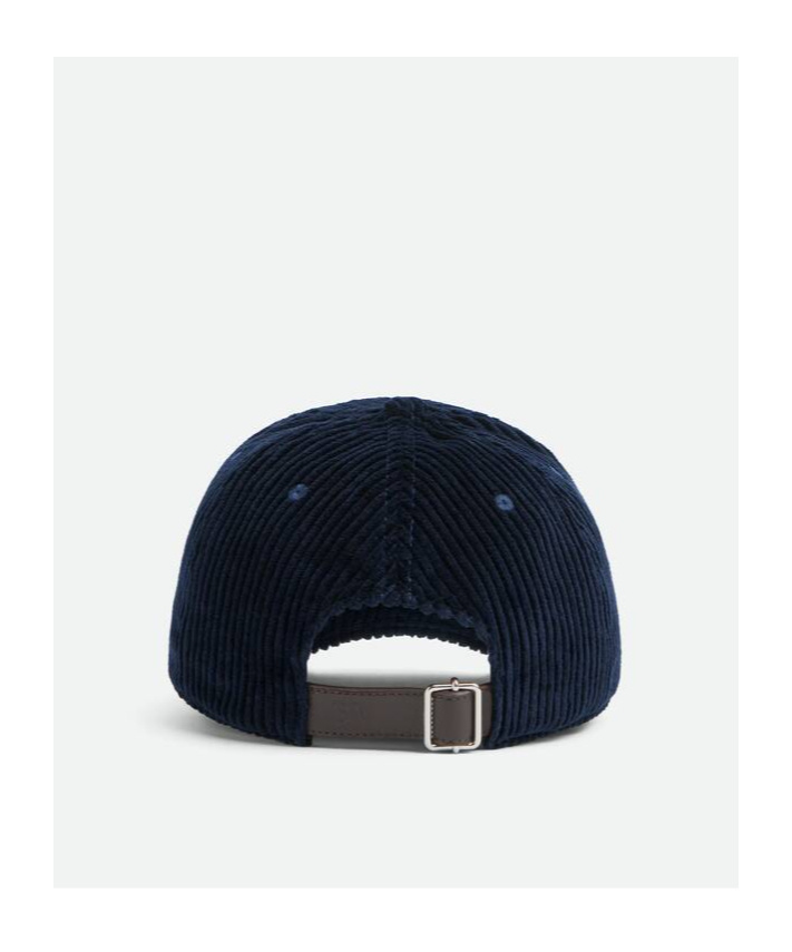Bottega Veneta Corduroy Baseball Hat In Black