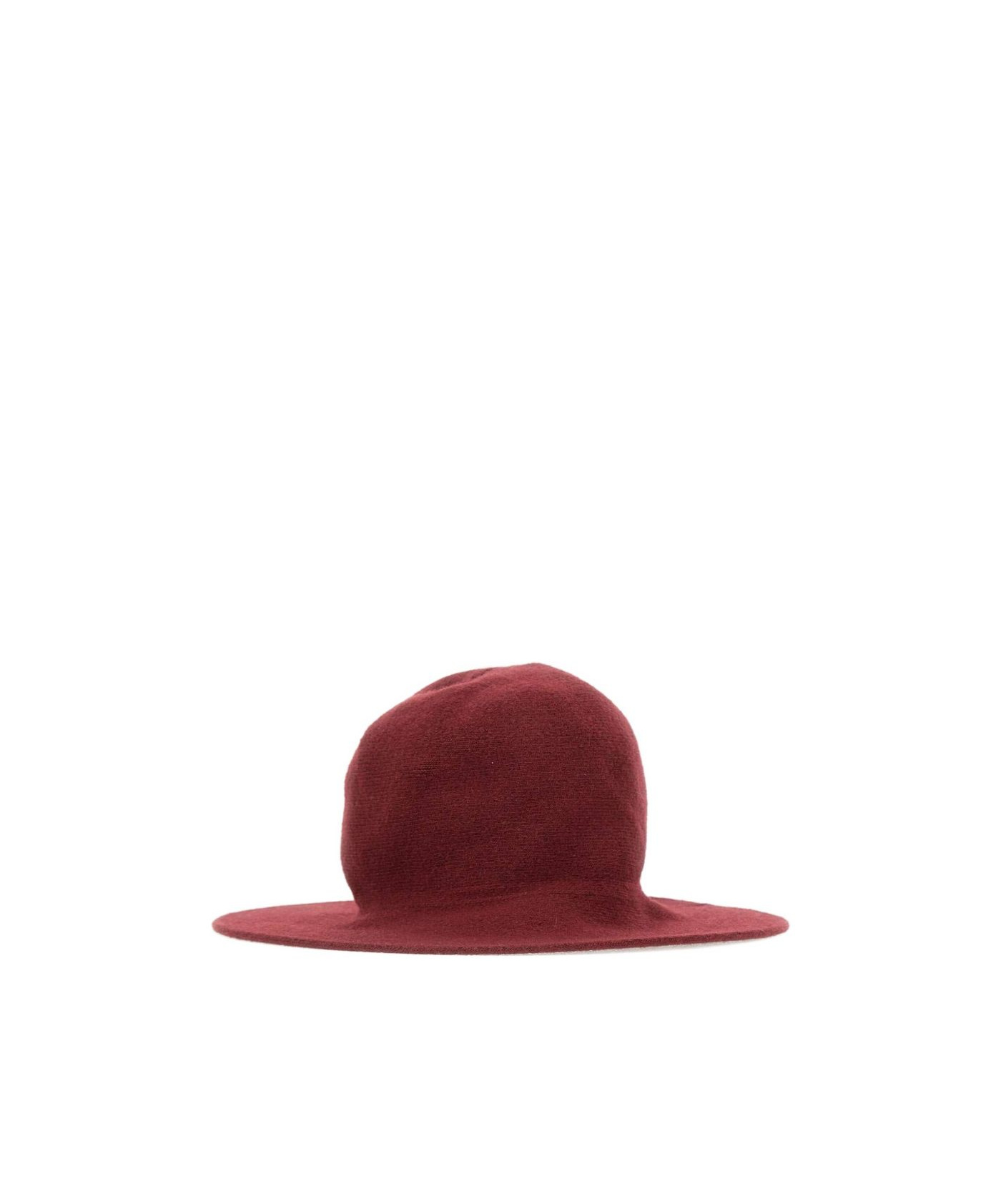 Borsalino Angelina Wool Blend Cloche In Red