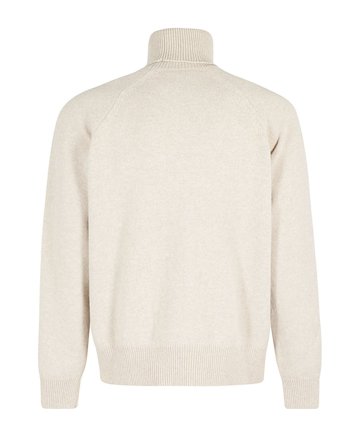 Kenzo Rws Boke Flower Turtle Neck Sweater In White