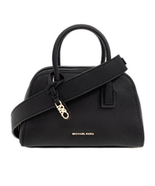 Shop Michael Michael Kors Leather Tote Bag In Black