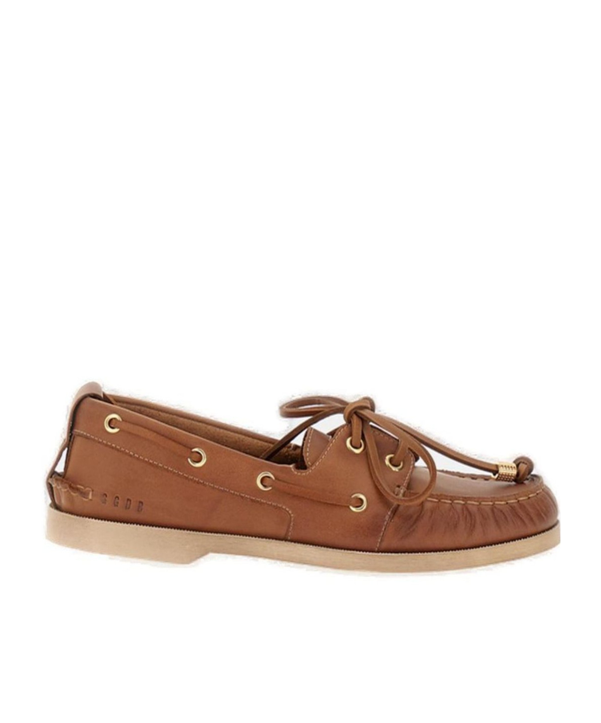 Golden Goose Deluxe Brand Ruched Lace-up Loafers In Multi
