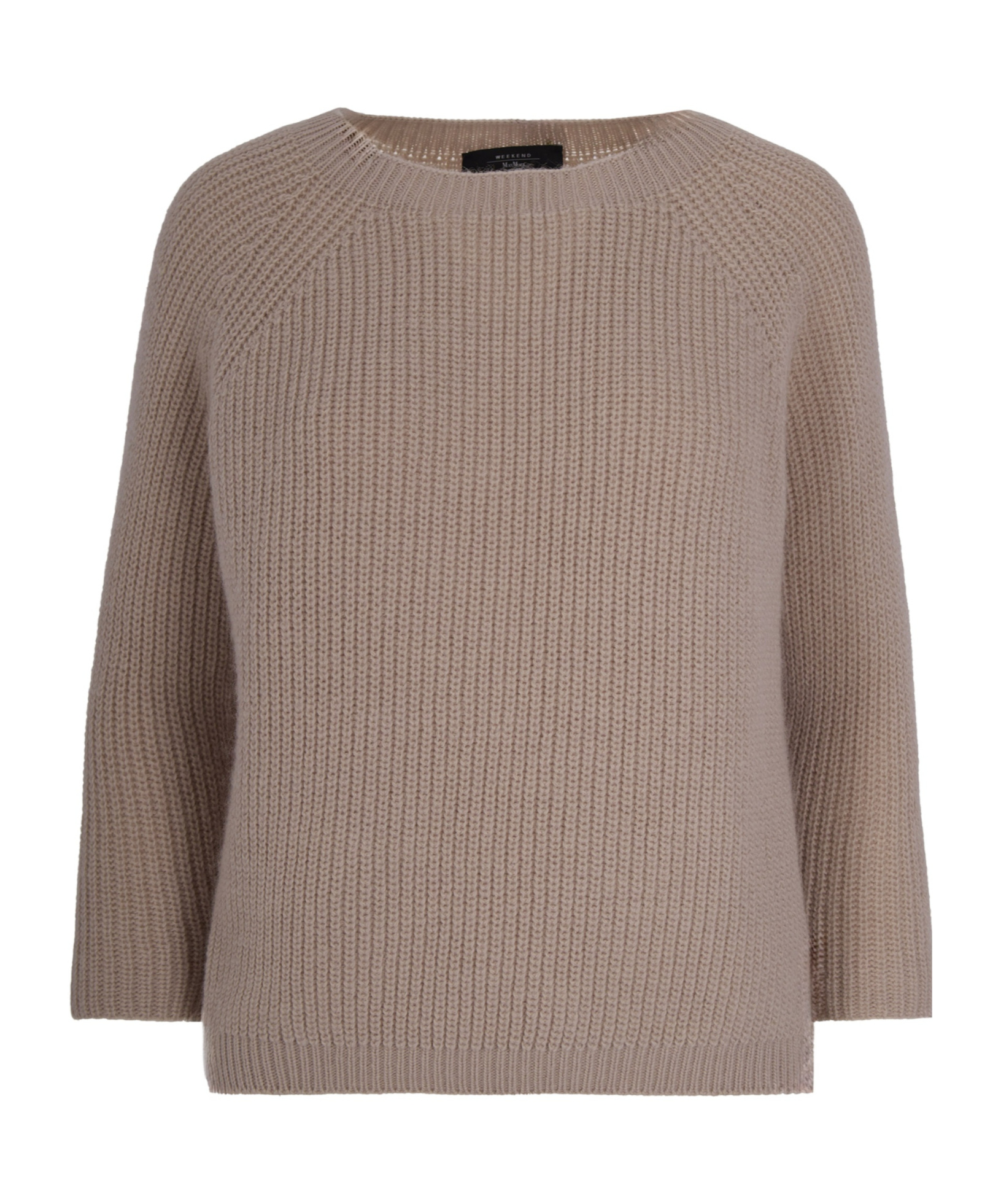 Weekend Max Mara Long-sleeved Sweater In Brown