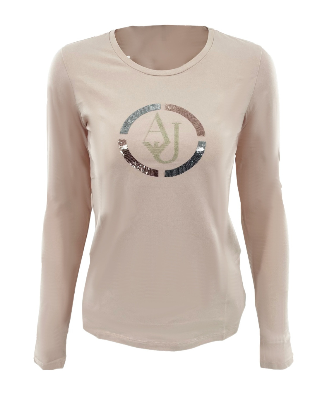 ARMANI JEANS ROUND-NECKED LOGO T-SHIRT