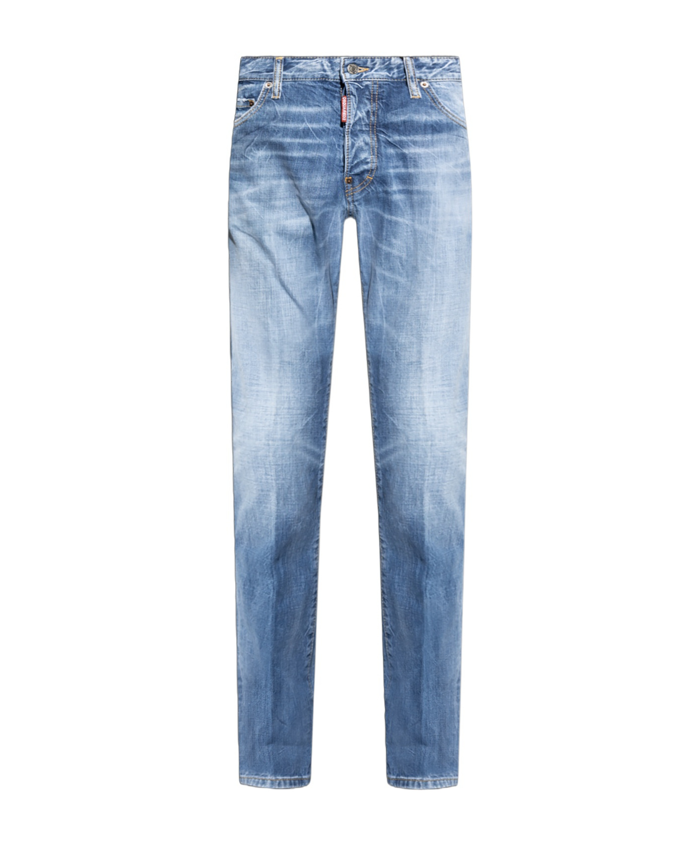 Shop Dsquared2 Cool Guy Mid-rise Slim-fit Jeans In Blue