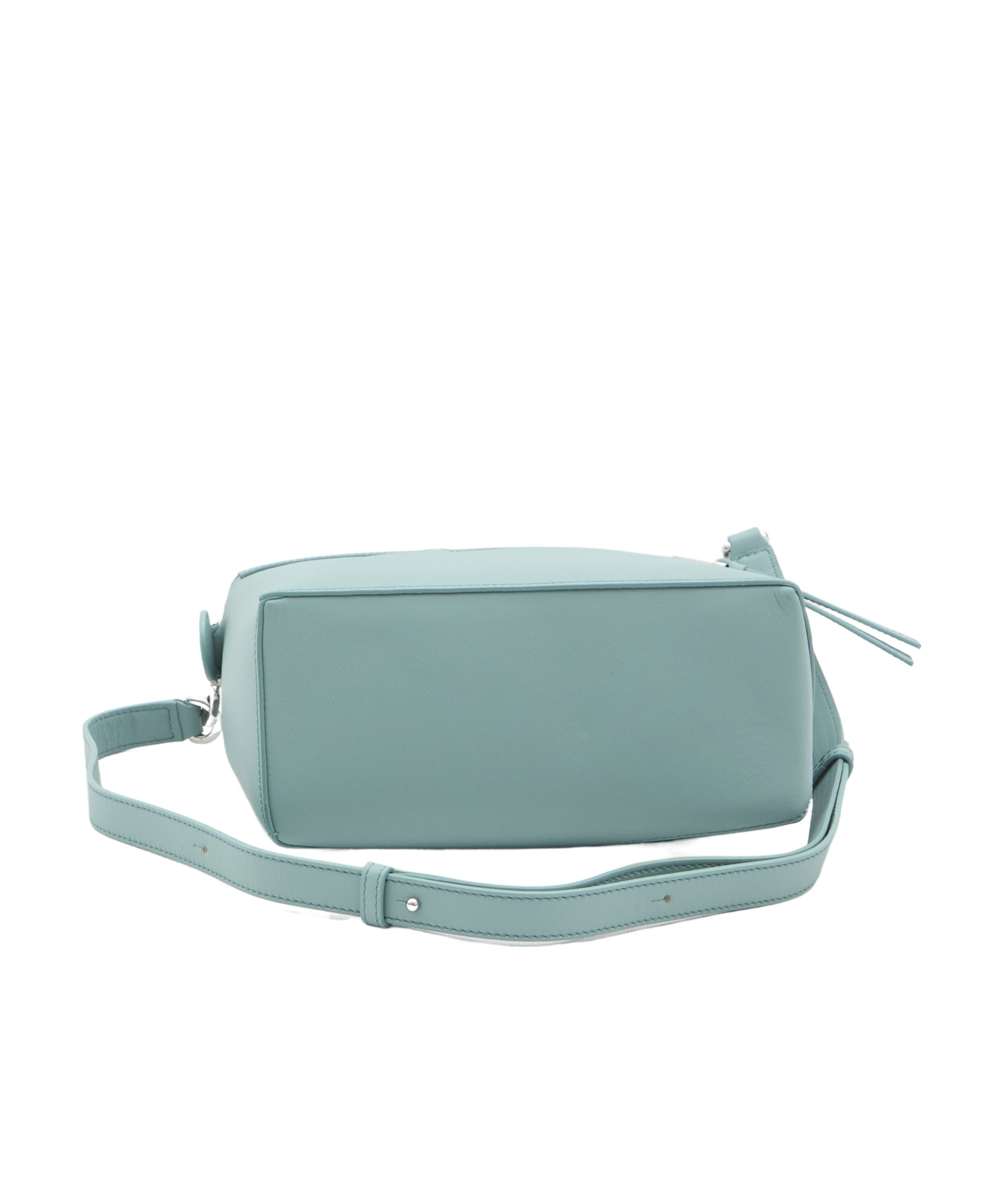 Loewe Puzzle Small Shoulder Bag In Green