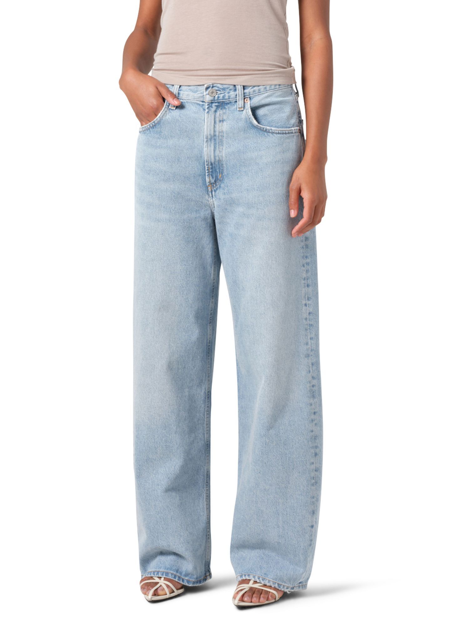 Agolde Criss-cross Upsized Jeans
