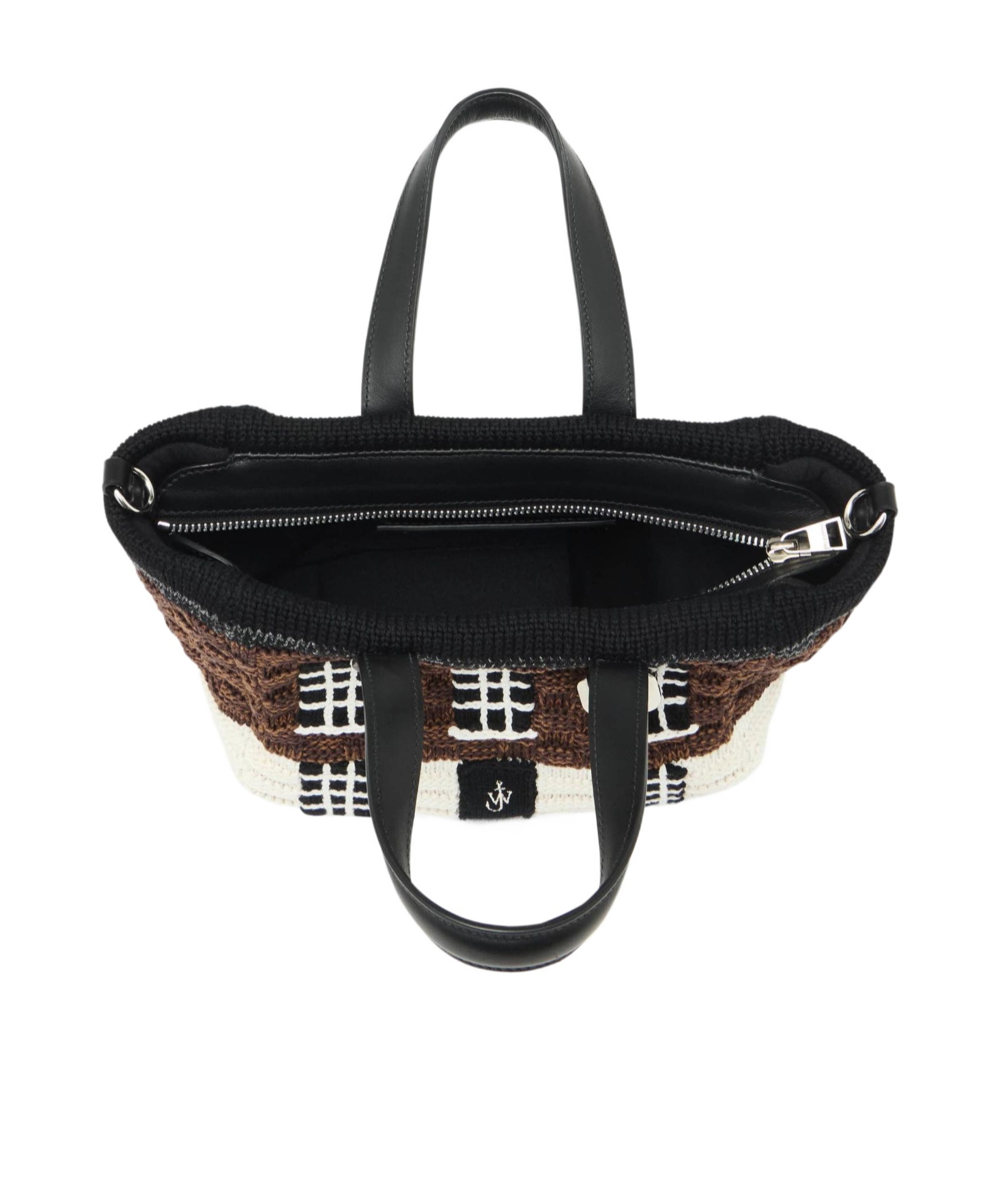Jw Anderson Mini Dual-handle Handbag In Black
