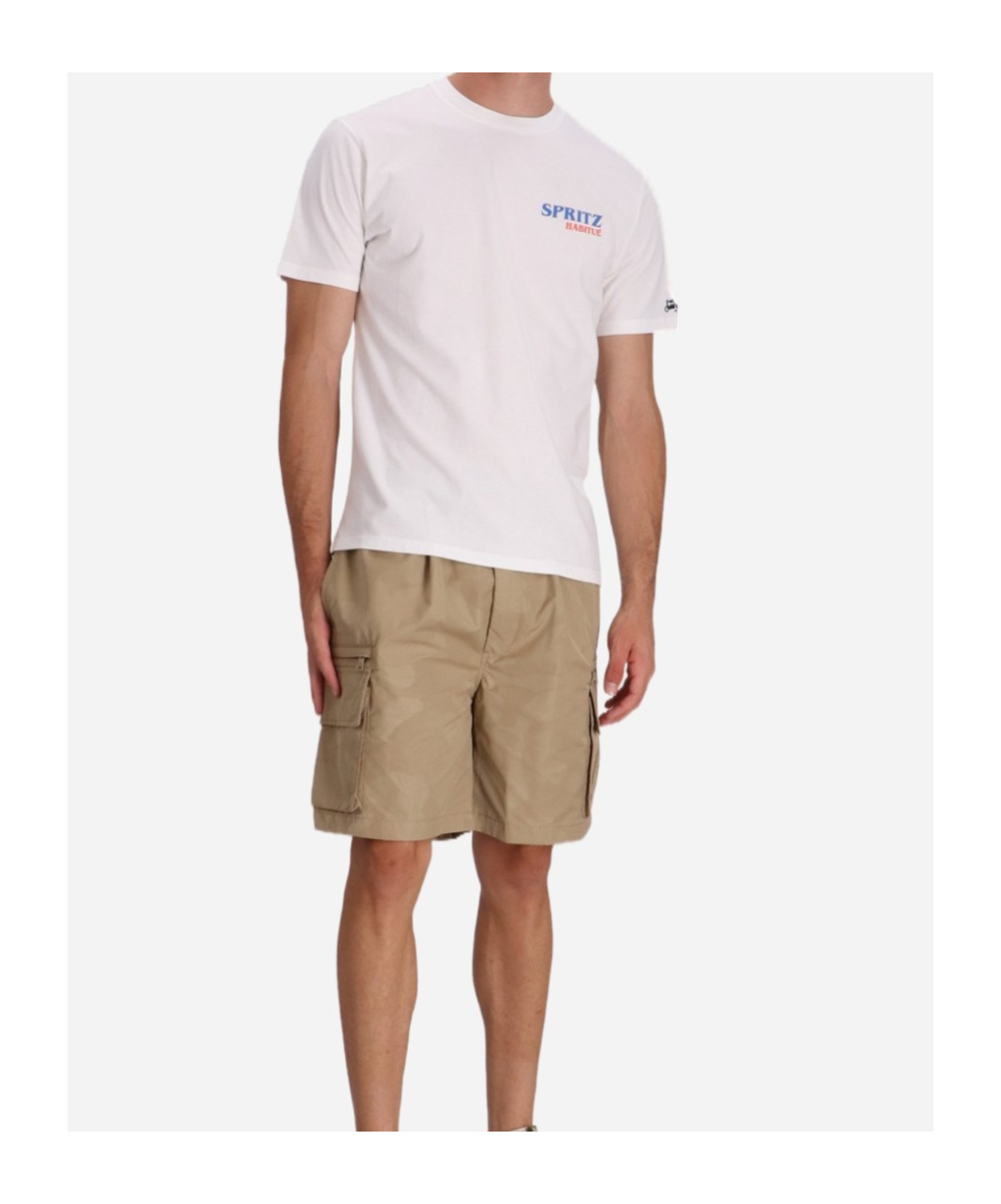 Shop Mc2 Saint Barth Short-sleeved T-shirt In White