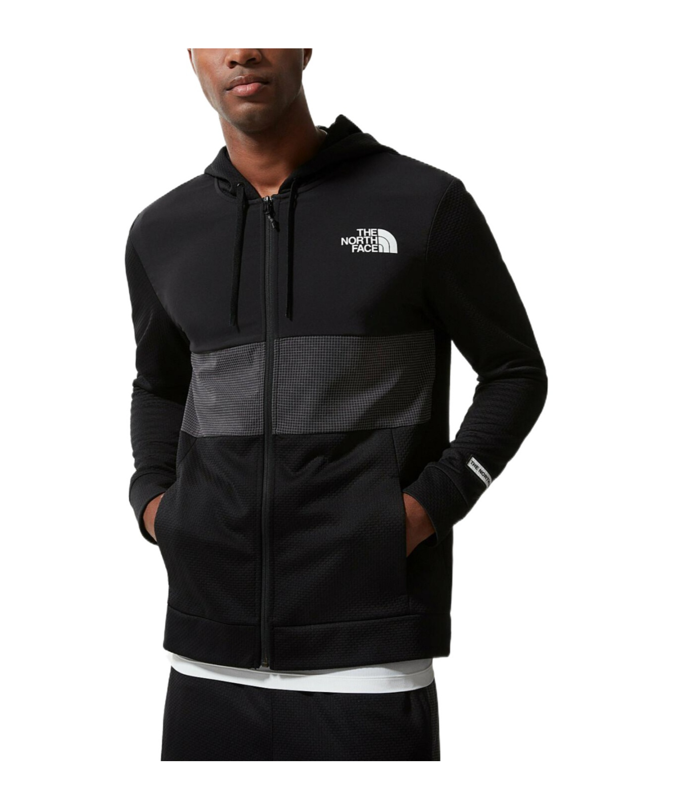 The North Face Zip-up Jacket In Black