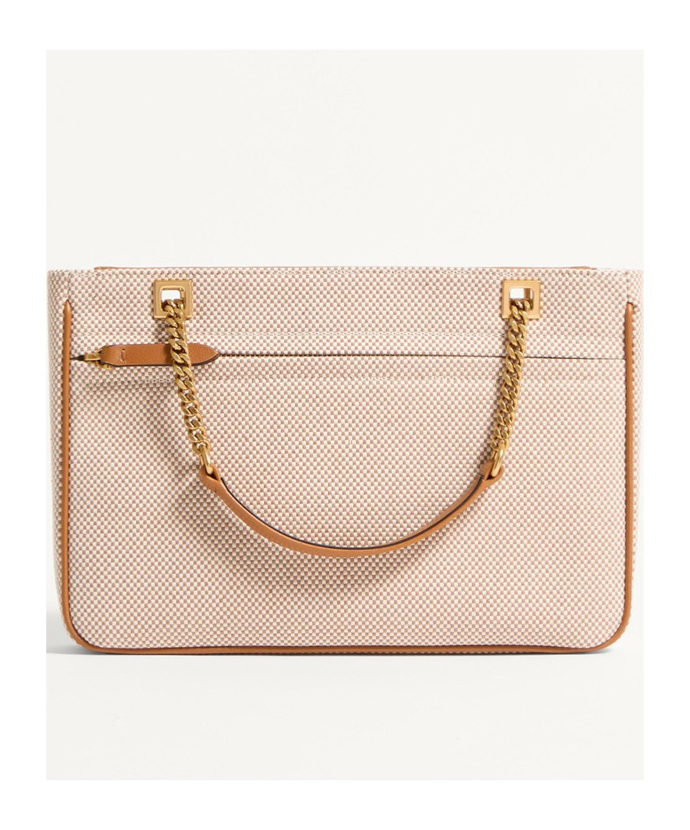 Valentino Small Viva Superstar Canvas Shoulder Bag In Brown