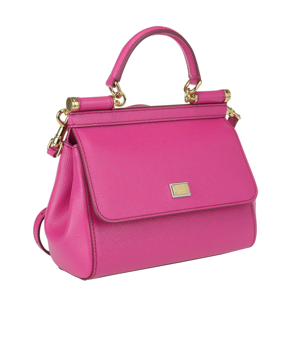 Dolce & Gabbana Flip Shoulder Bag In Pink