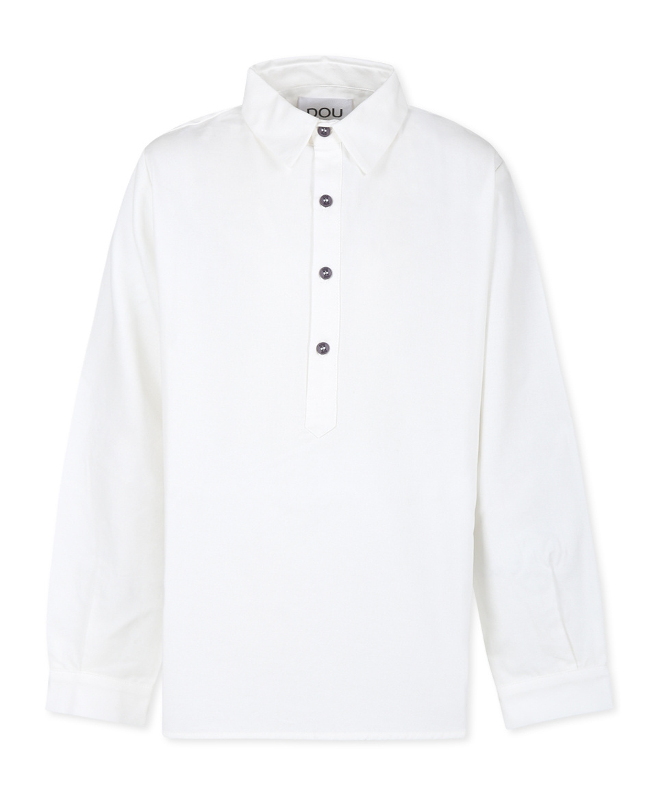 Douuod Long-sleeved Shirt In White