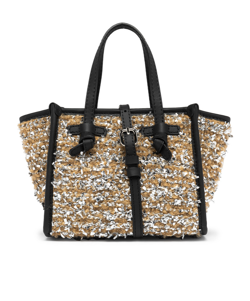 Gianni Chiarini Miss Marcella Boucle Tote Bag In Multicolor