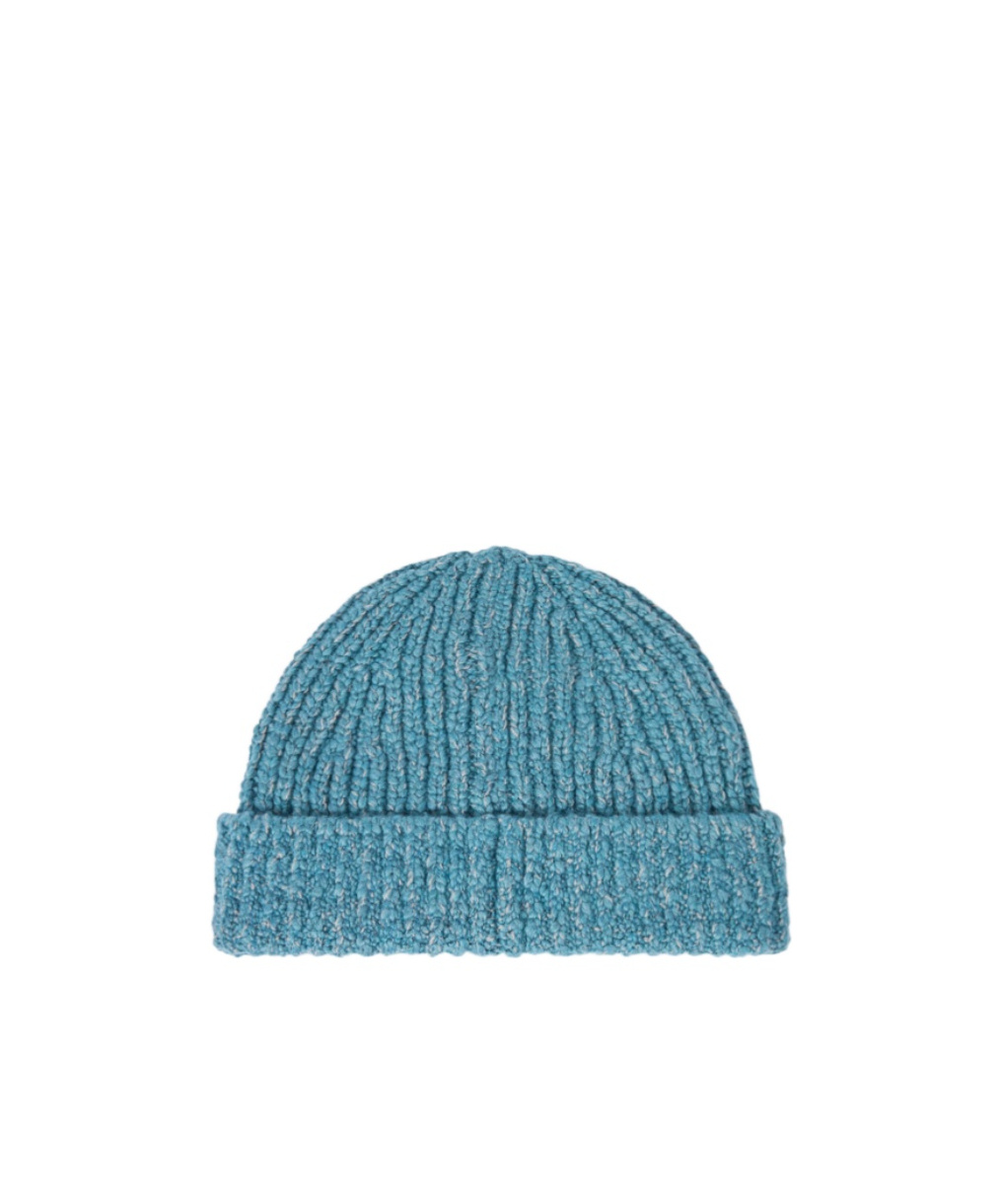 Stone Island Compass Patch Hat In Blue