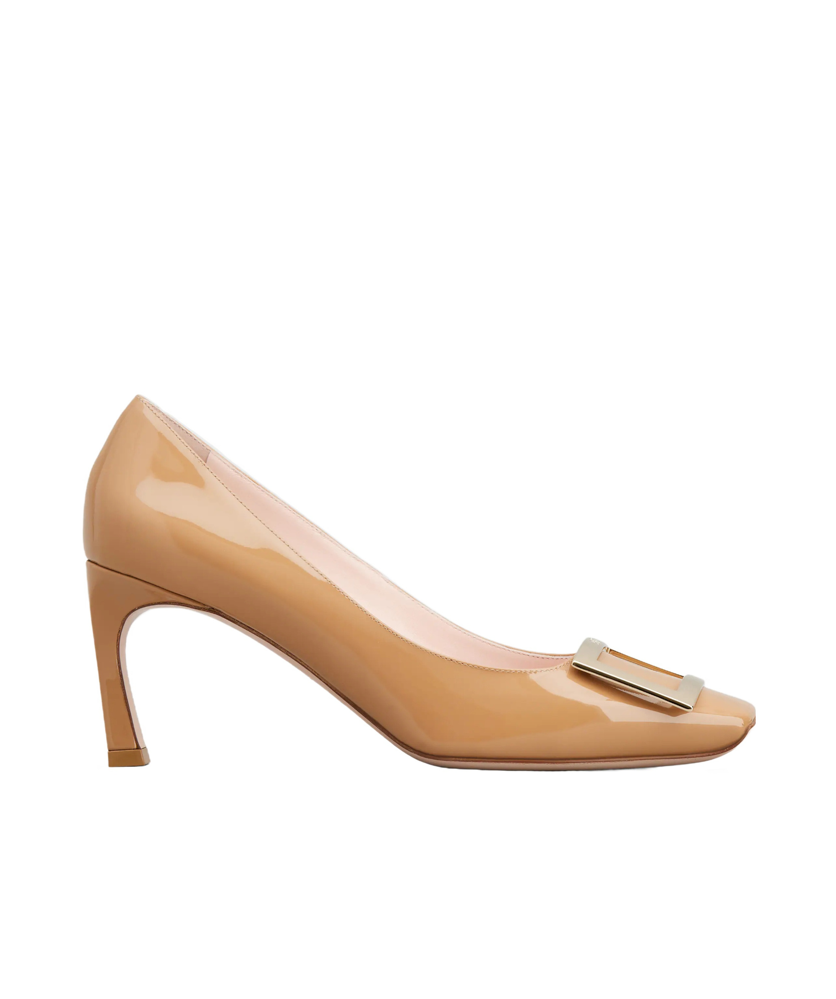 Roger Vivier Belle Vivier Trompette 70 Pumps In Nude