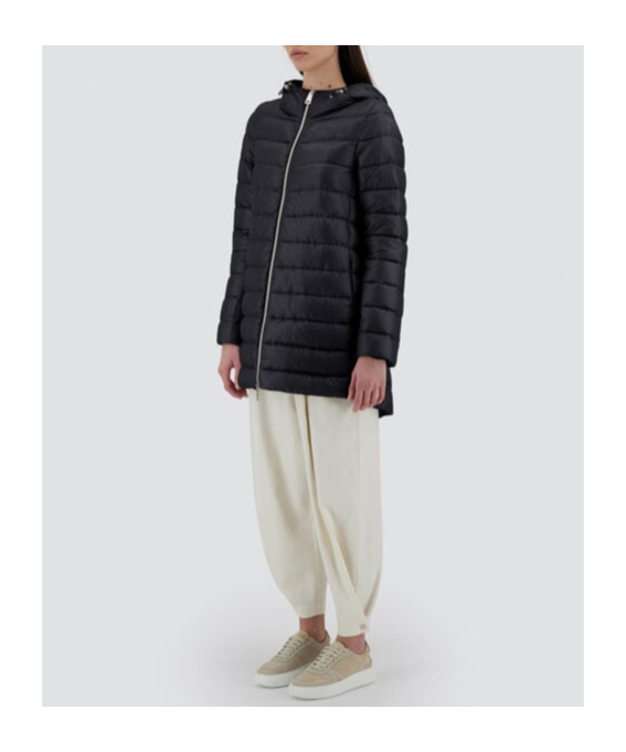 Herno Resort A-shape Jacket In Nylon Ultralight In Black