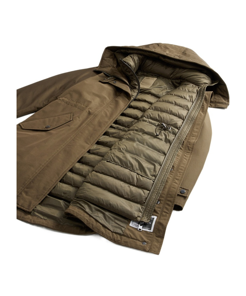 Shop Woolrich Authentic 3 In 1 Parka In Green