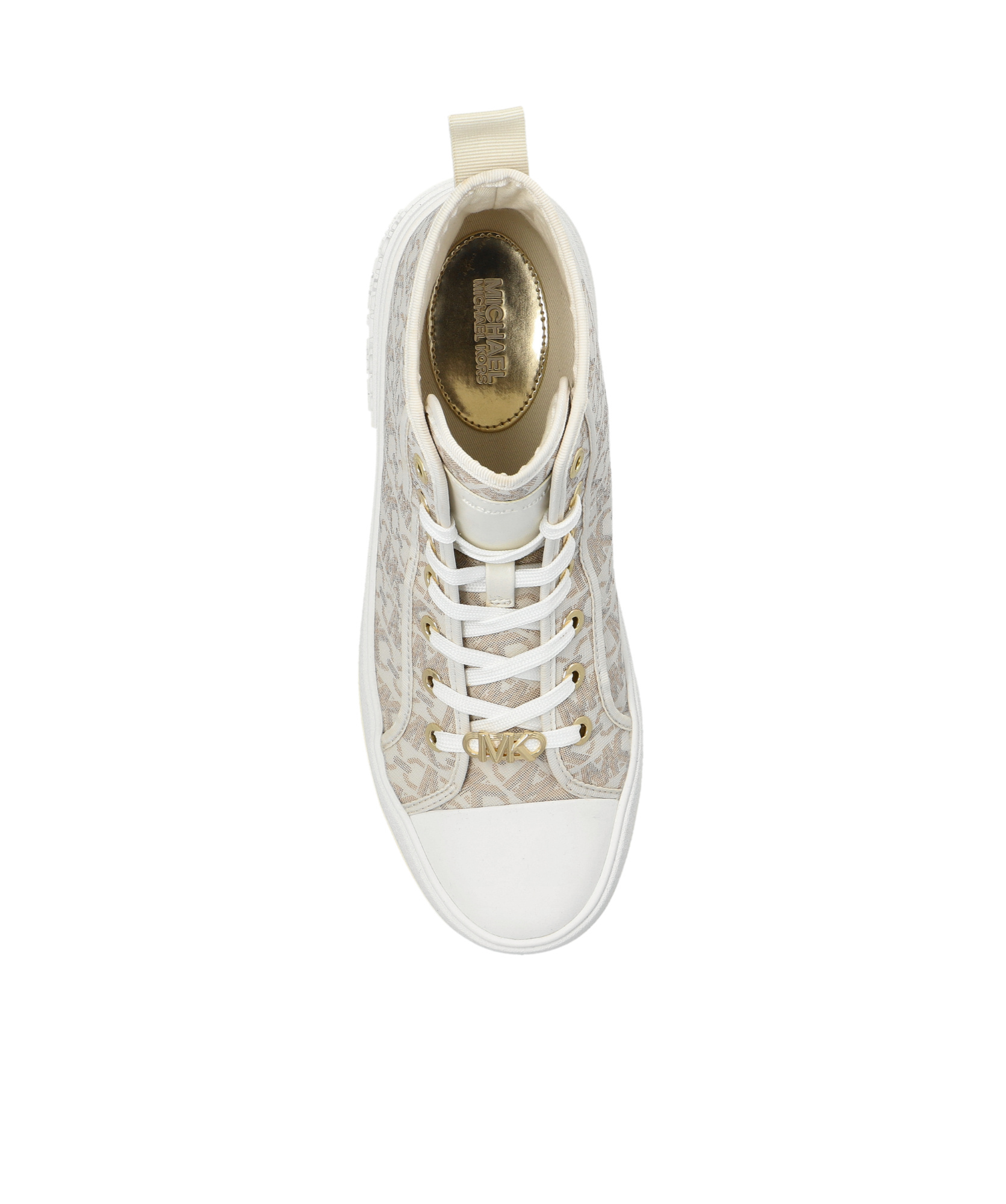 Michael Michael Kors Lace-up High-top Casual Shoes In Gray
