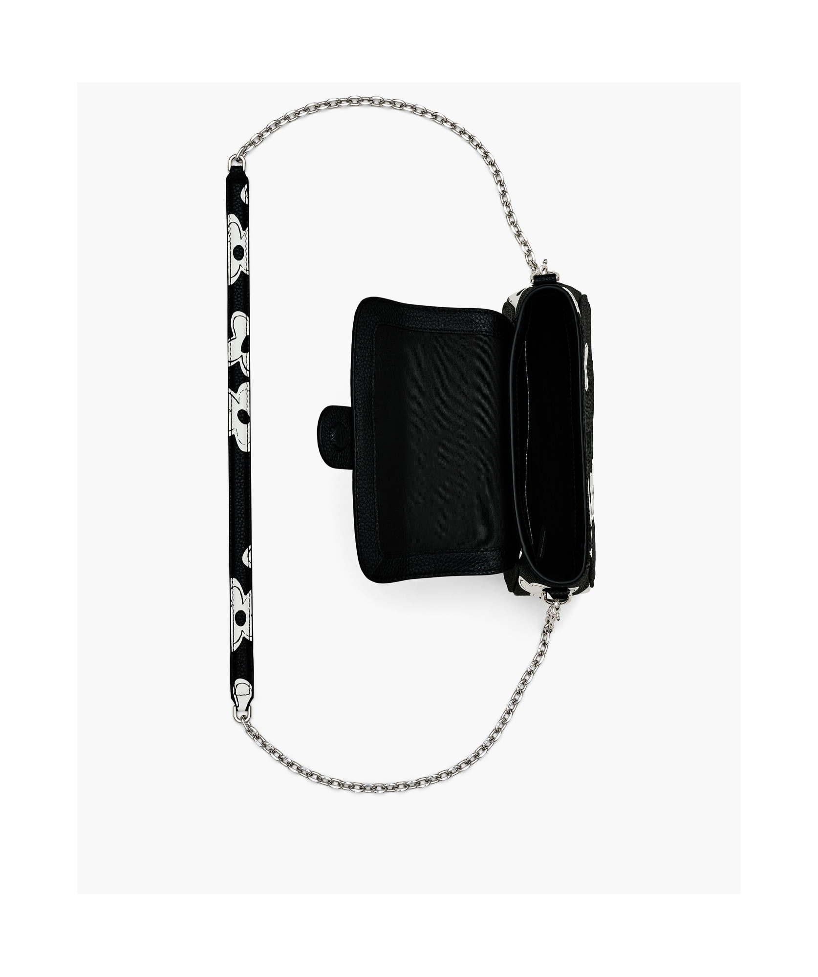 Marc Jacobs Black The Daisy Clover Shoulder Bag In Black