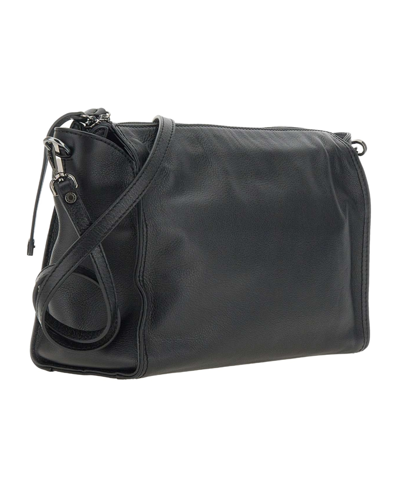 Gianni Chiarini Zip-fastening Tote Bag In Black