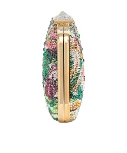 VALENTINO GARAVANI CARRY SECRETS IMITATION DIAMOND EMBROIDERED HANDBAG