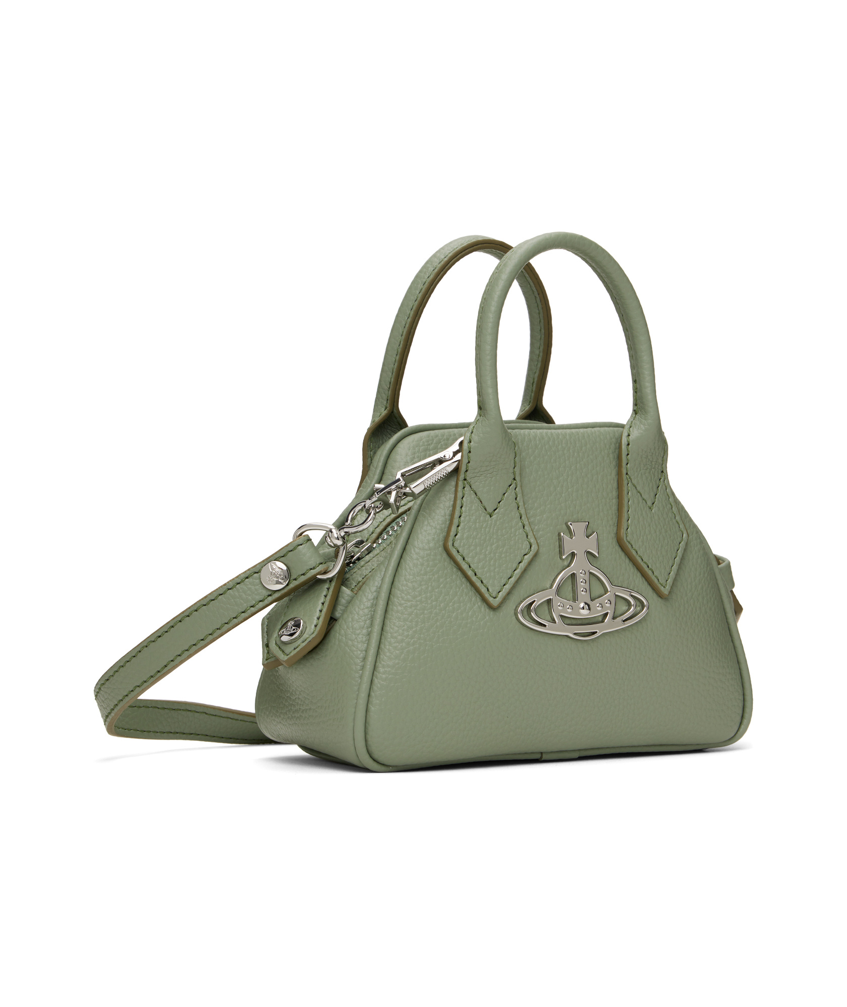 Vivienne Westwood Mini Yasmine Bag In Green