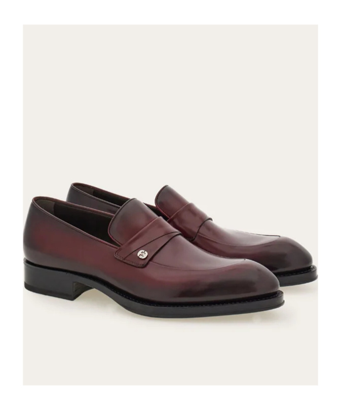 Ferragamo Tramezza-loafer In Brown