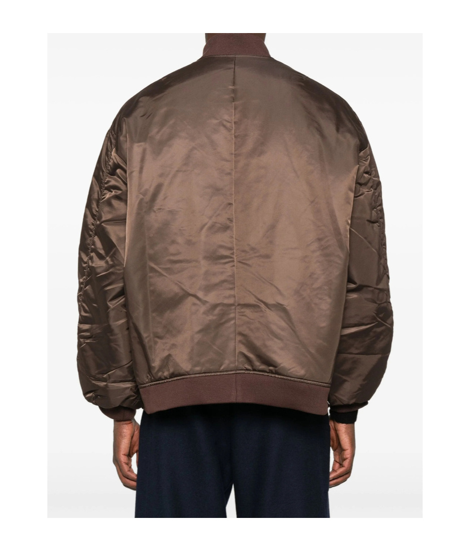 The Frankie Shop Long Sleeve Jacket In Brown