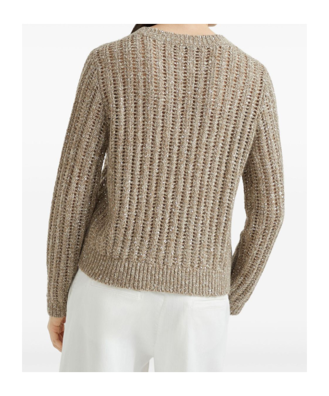 Brunello Cucinelli Sequin-embellished Sweater