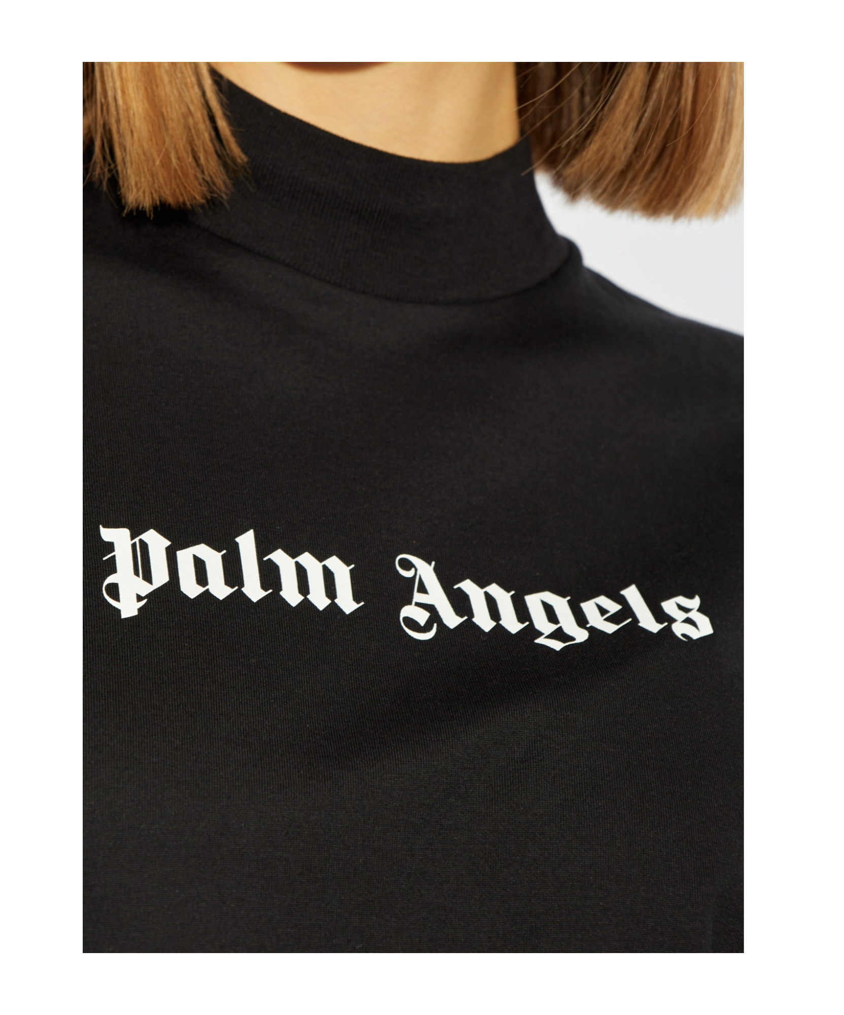 Palm Angels Cotton T-shirt In Black