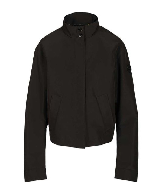 Moncler X Edward Enninful Krovanh High Neck Jacket In Black